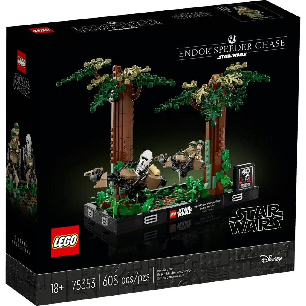 LEGO Star Wars Endor Speeder Chase Diorama: $59.99
