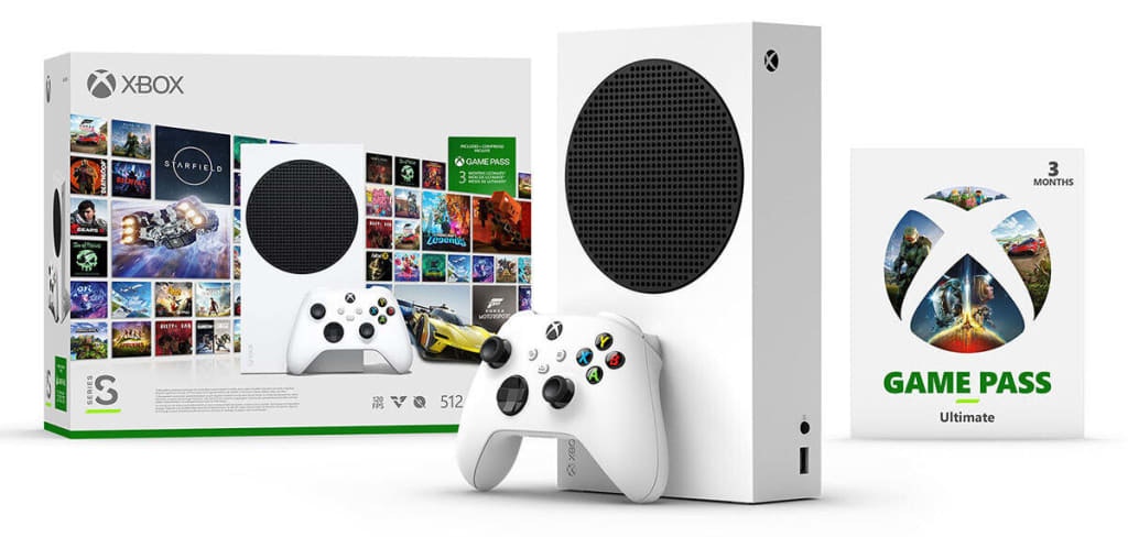 Microsoft Xbox Series S 512GB Console Starter Bundle: $239.99