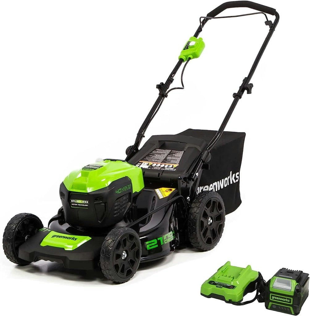 Refurb Greenworks 40V 21" Cordless Push Lawn Mower: $270