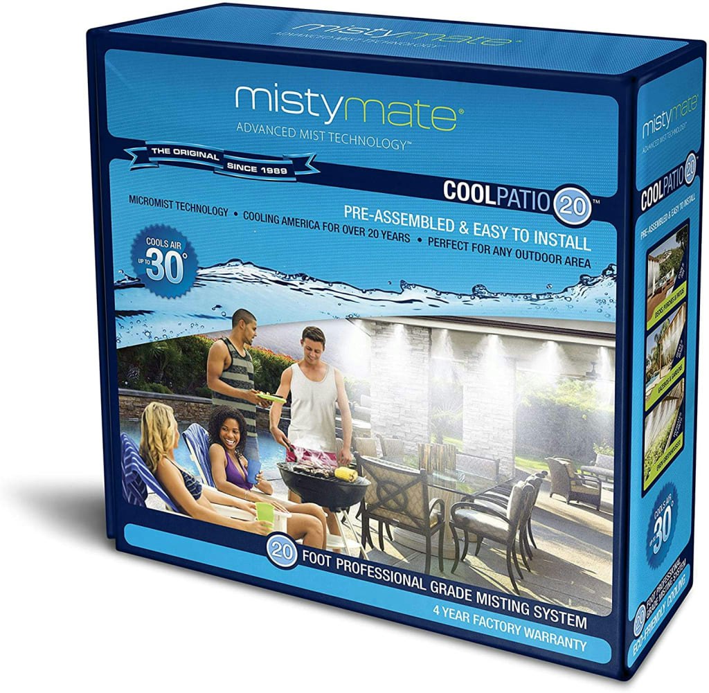 MistyMate Cool Patio 20 Outdoor Misting Kit: $30.69
