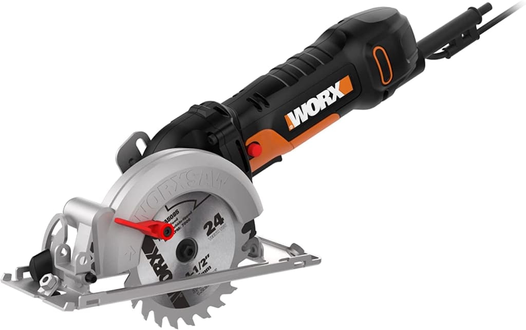 Worx Worxsaw 4.5" Compact Circular Saw: $72