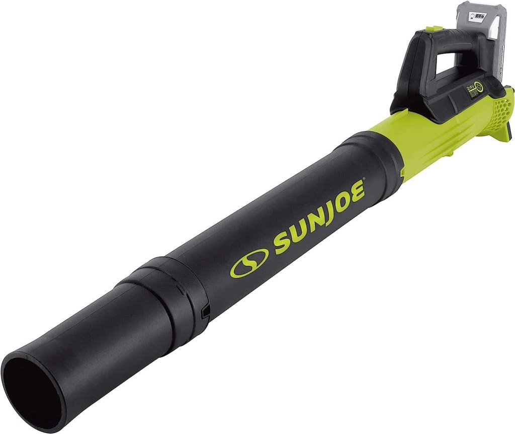 Refurb Sun Joe 24V iON+ Cordless Compact Turbine Leaf Blower: $29.99