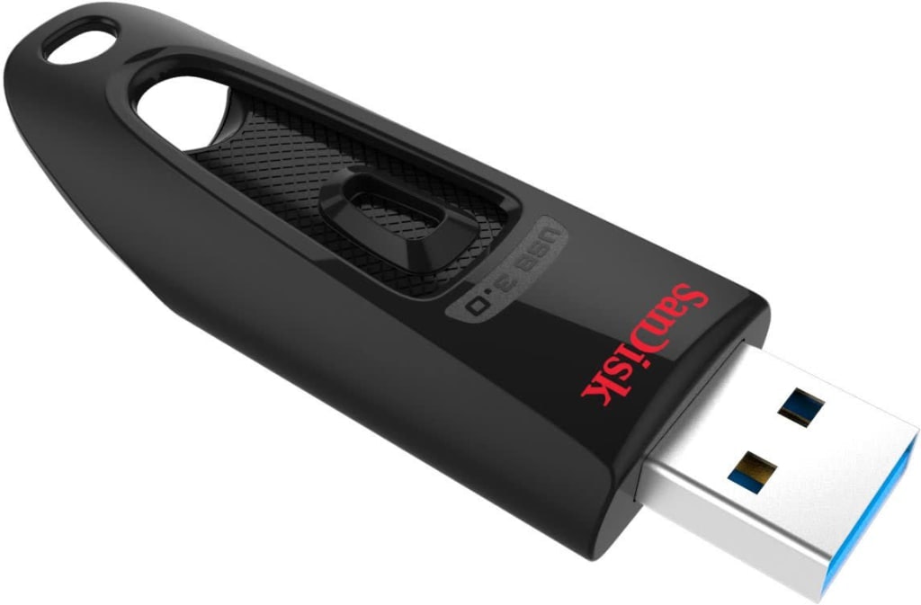 SanDisk Ultra 128GB USB 3.0 Flash Drive: $12.99