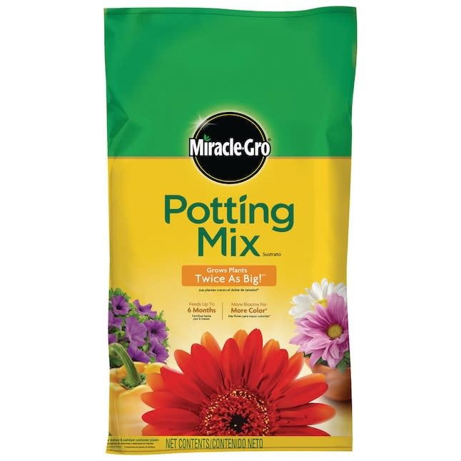 Miracle-Gro 25-Quart All-Purpose Potting Soil Mix: $7.97