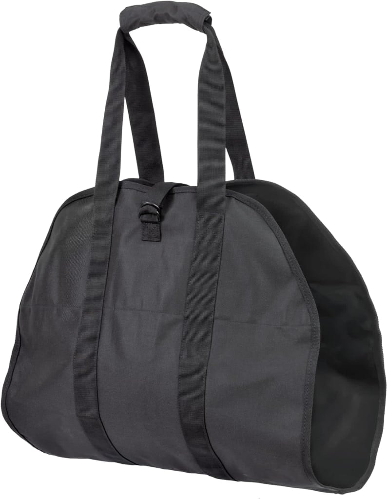 ShelterLogic Open Ended Water-Repellent Firewood Carrier Bag: $8.99
