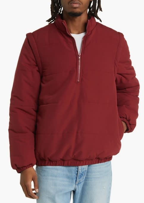 BP Men's Convertible Pullover Jacket: $19.98