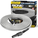 Bionic Steel 50-Foot Stainless Steel Garden Hose for $28 + free shipping