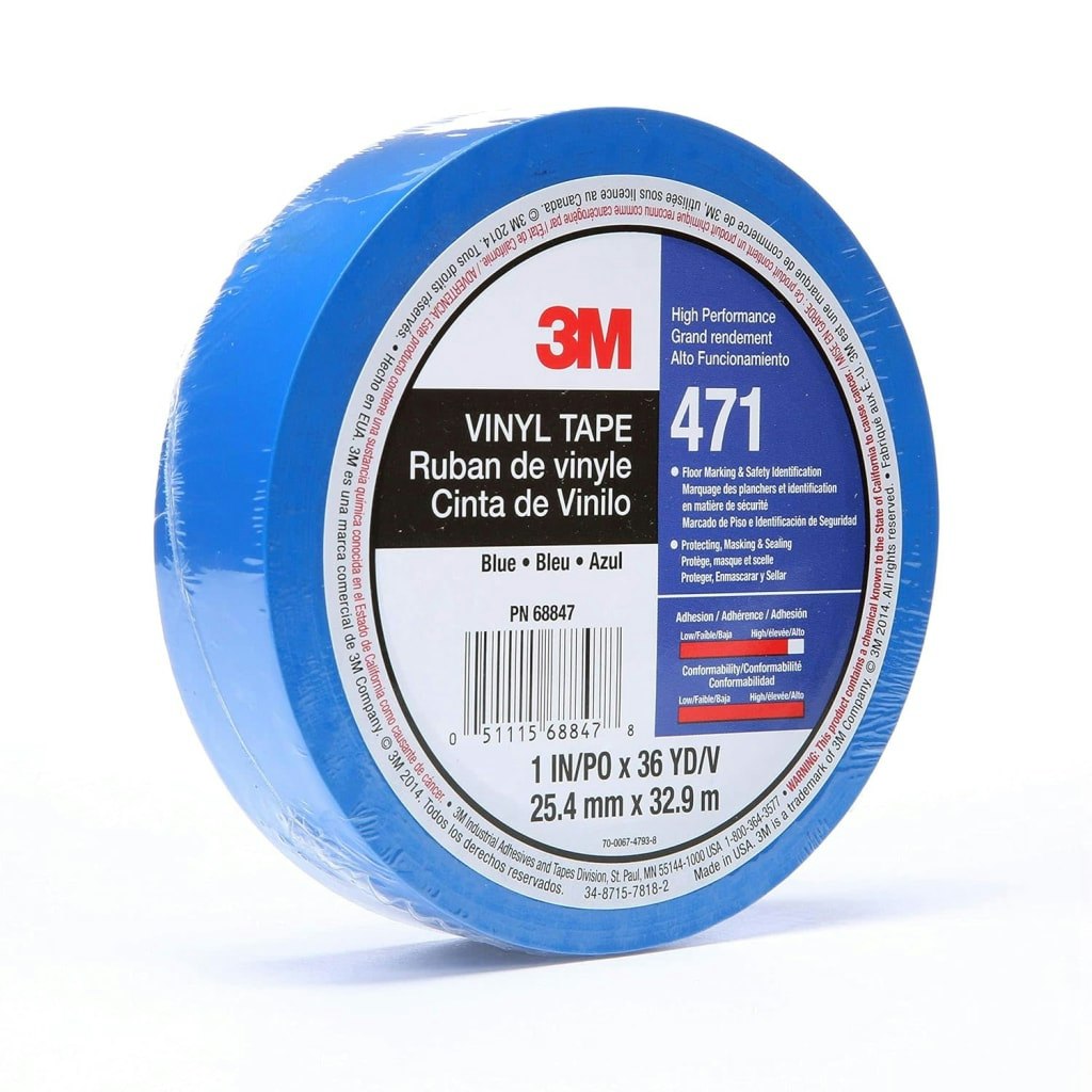 3M 1" Vinyl Tape 36-Yard Roll: $6.45 w/ Sub & Save