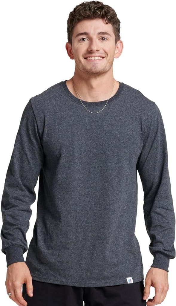 Russell Athletic Men's Dri-Power Cotton Blend Long Sleeve T-Shirt: $4.79 Russell Athletic Men's Dri-Power Cotton Blend Long Sleeve T-Shirt: $4.79
