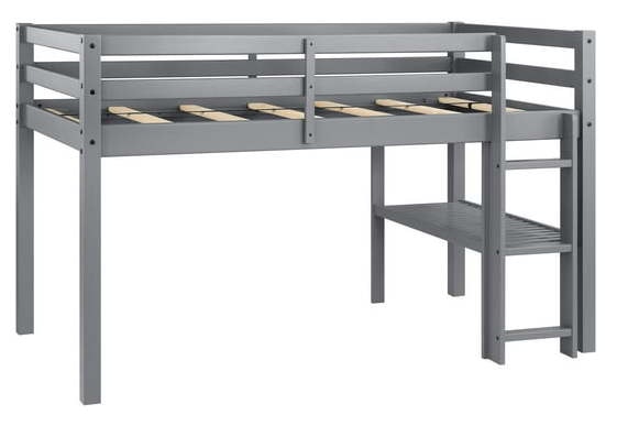 BH&G Twin Loft Bed w/ Shelf: $139.50