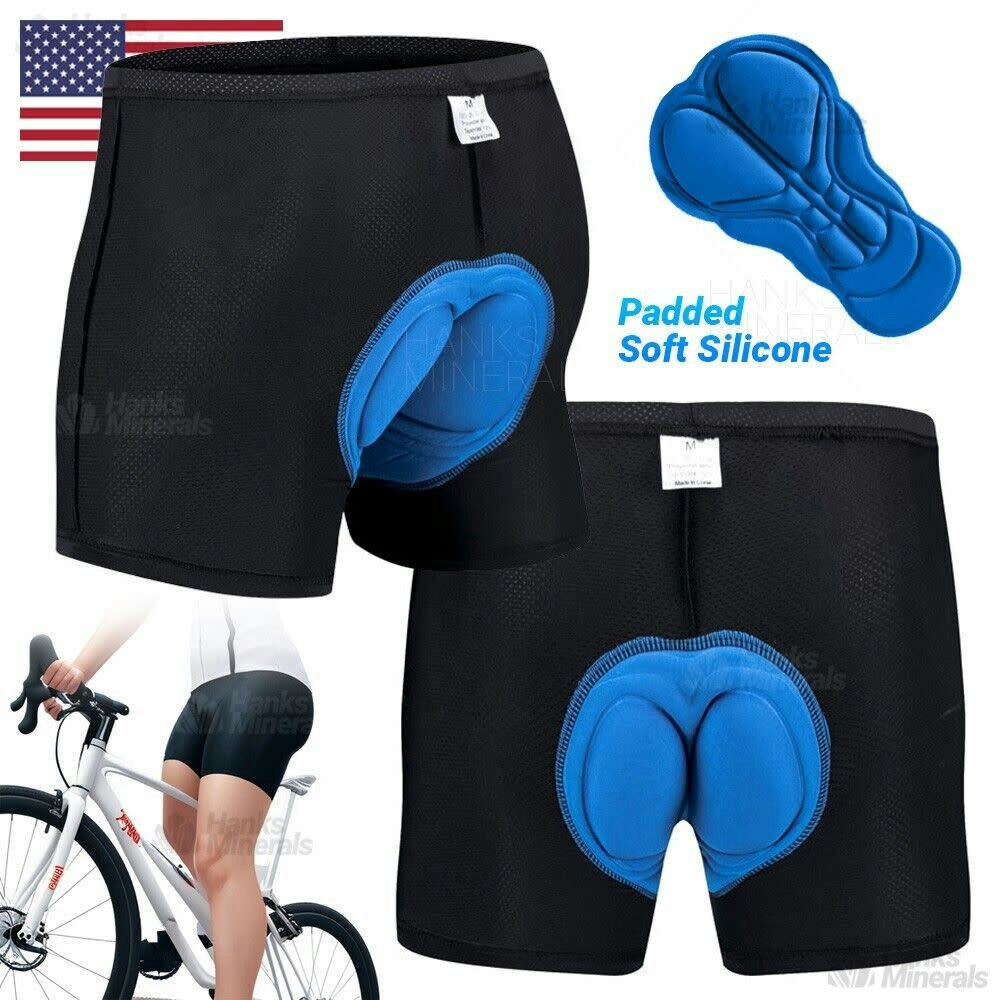 Men's Padded Bike Shorts: $10.98