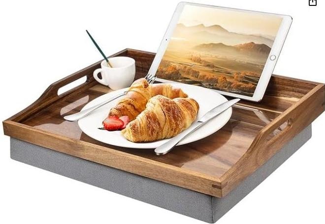 Acacia Wooden Laptop Tray: $19.99