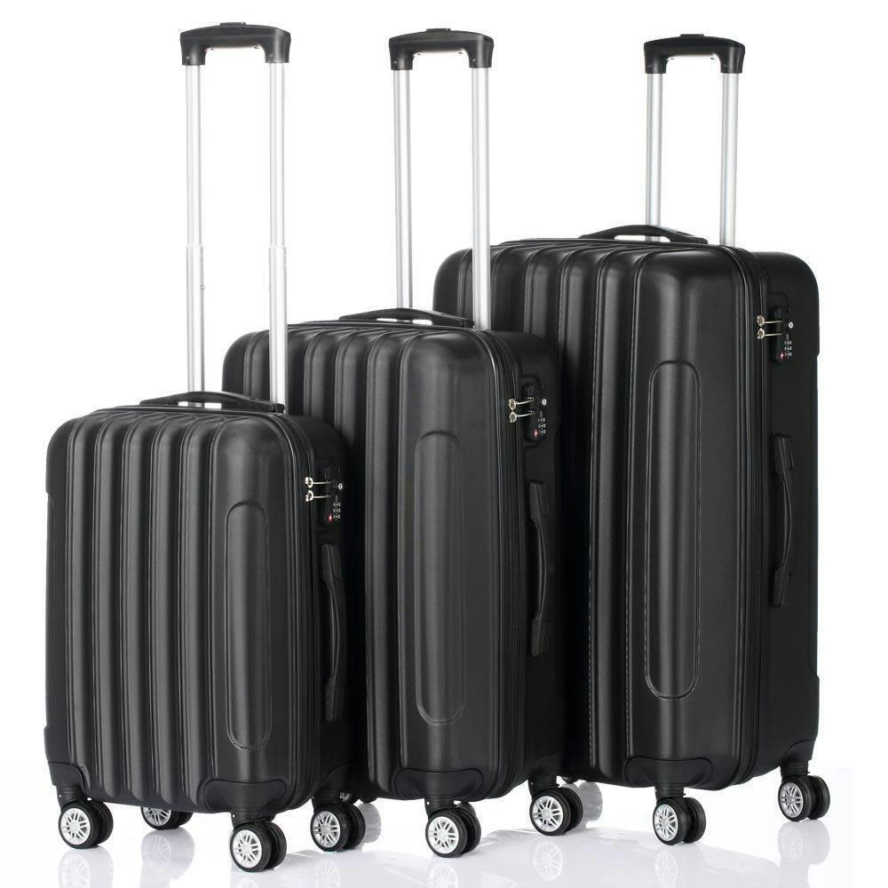 3-Piece Hardside Spinner Luggage Set: $78.29 3-Piece Hardside Spinner Luggage Set: $78.29