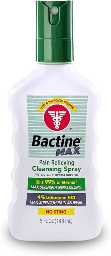 Bactine MAX First Aid Pain Relief Cleansing Spray: $3.73 via Sub & Save