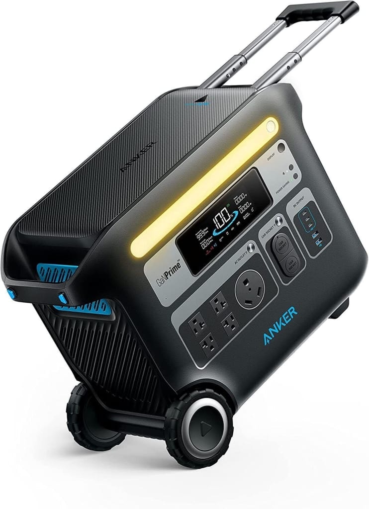 Anker SOLIX F2000 Portable Power Station : $849 Anker SOLIX F2000 Portable Power Station : $849