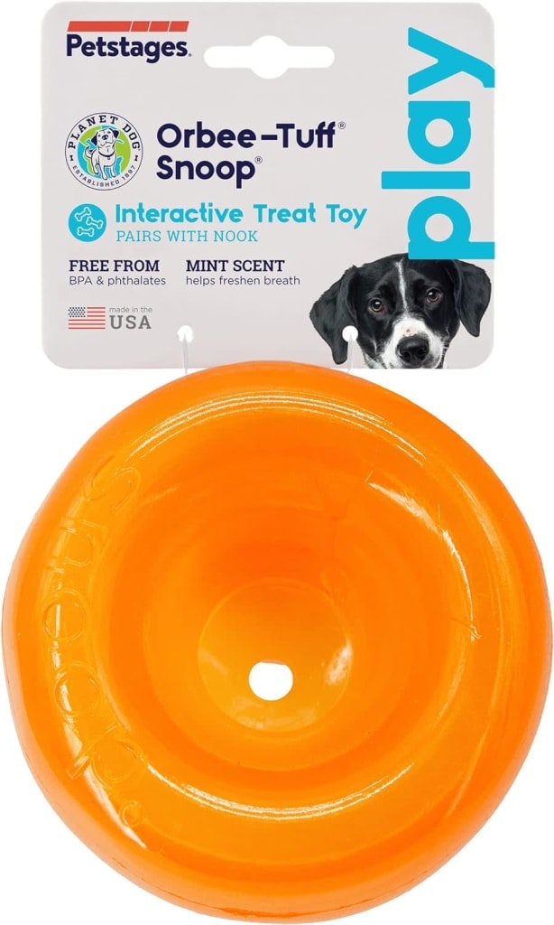 Planet Dog Orbee-Tuff Snoop Interactive Treat Dispensing Toy: $6.80