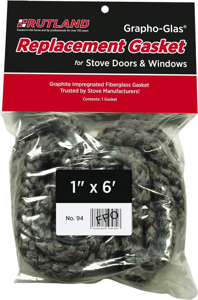 Rutland 6-Foot Graphite Impregnated Rope Gasket: $13.52 Rutland 6-Foot Graphite Impregnated Rope Gasket: $13.52