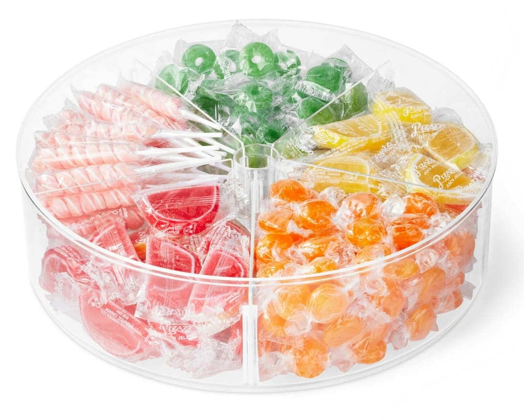 The Home Edit High Wall Turntable Organizer: $11.86