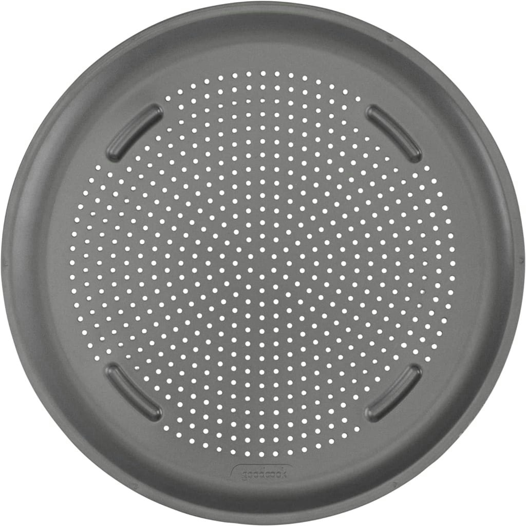 Goodcook AirPerfect 15.75" Nonstick Pizza Pan: $10