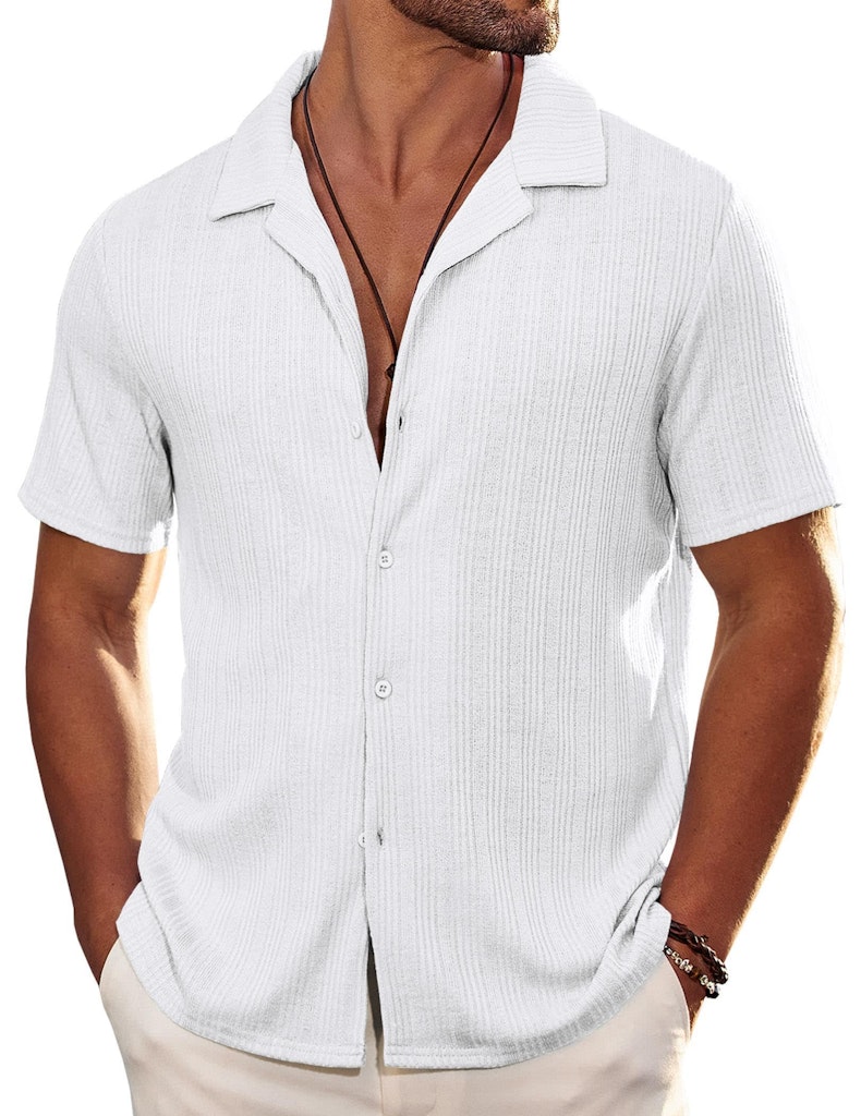 Coofandy Men's Knitted Polo Shirt: $12.14 Coofandy Men's Knitted Polo Shirt: $12.14