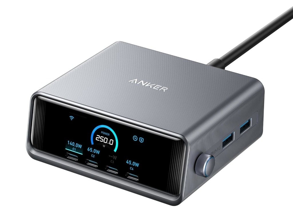 Anker Prime 250W Prime Charging Station: $100