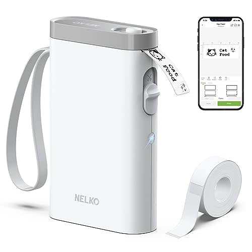 Nelko Bluetooth Label Maker: $9.99 Nelko Bluetooth Label Maker: $9.99