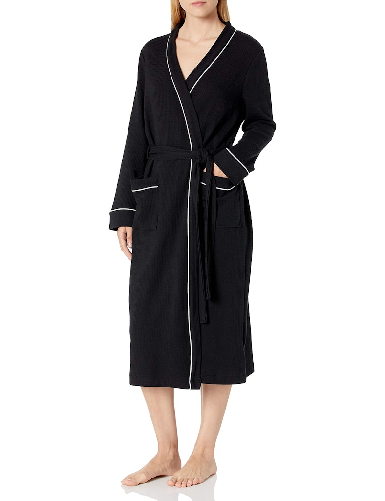 Amazon Essentials Women's Lightweight Waffle Robe: $17 w/ Prime