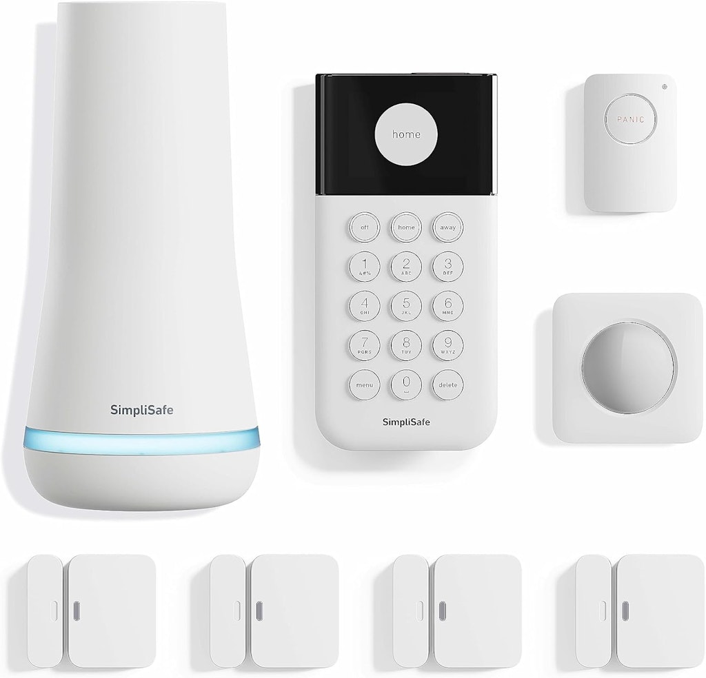 SimpliSafe 8-Piece Wireless Home Security System: $120 w/ Prime