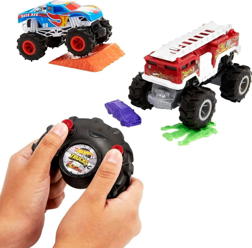 Hot Wheels RC Monster Trucks 2-Pack: $16.74
