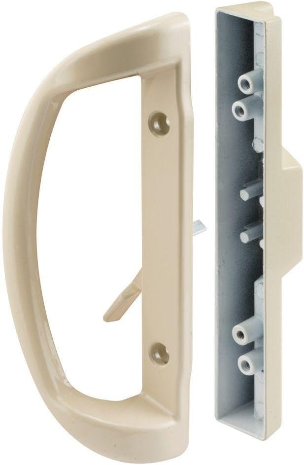 Prime-Line Almond Diecast Mortise Style Patio Door Handle: $32 Prime-Line Almond Diecast Mortise Style Patio Door Handle: $32