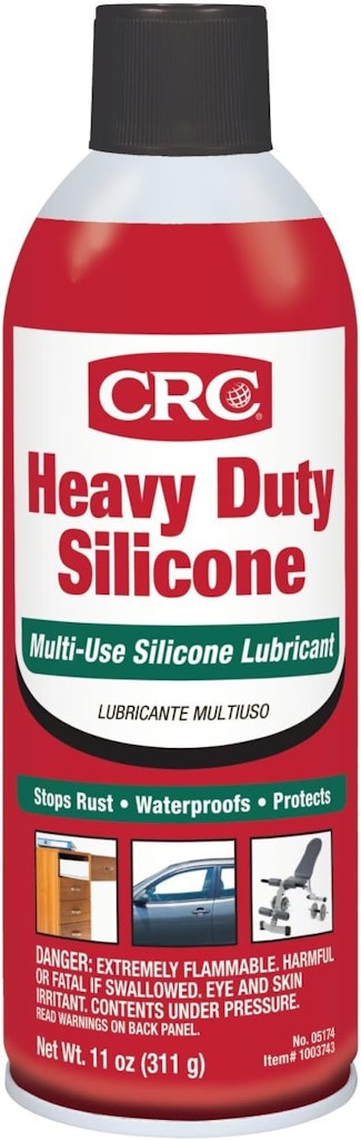 CRC 11-oz. Heavy Duty Silicone Lubricant: $2.97
