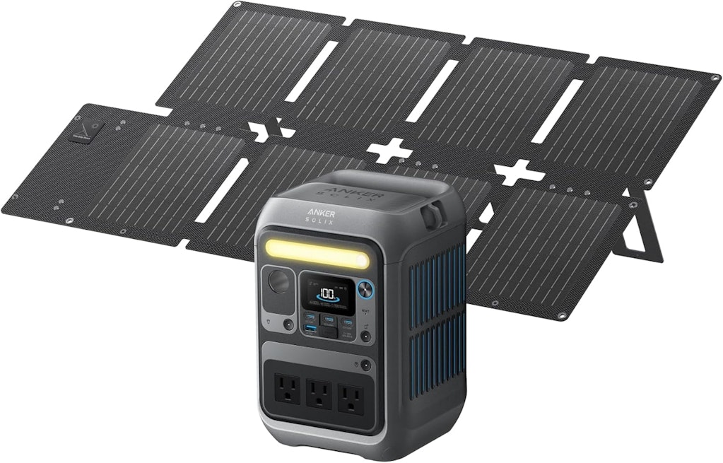 Anker SOLIX C300 288Wh Portable Power Station with 60W Solar Panel: $300 Anker SOLIX C300 288Wh Portable Power Station with 60W Solar Panel: $300