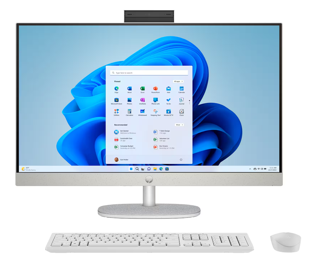 HP Ultra 7 155U 27" AIO Touchscreen Desktop PC: $900 HP Ultra 7 155U 27" AIO Touchscreen Desktop PC: $900