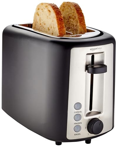 Amazon Basics 2 Slice Extra Wide Slot Toaster: $19.99
