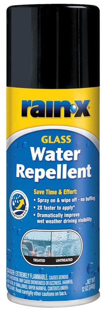 Rain-X Glass Water-Repellent 12-oz. Aerosol: $6