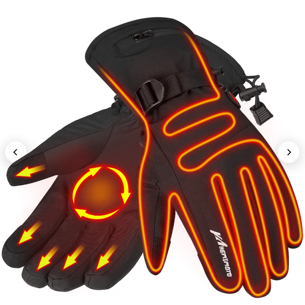 Kemimoto Heated Gloves: $54