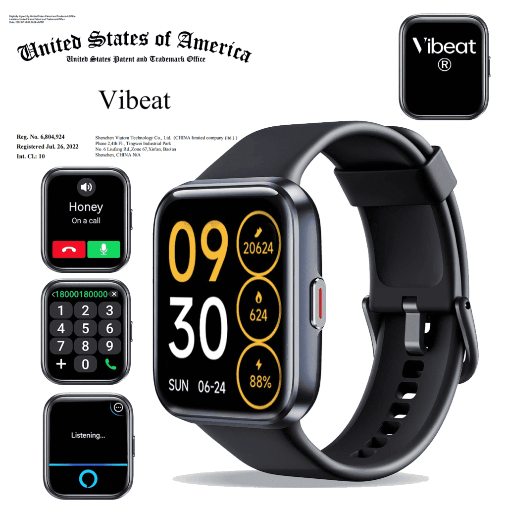 Vibeat Smart Watch: $37.98