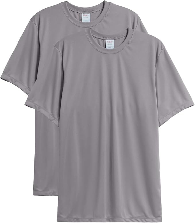 Hanes Men's Moisture Wicking T-Shirt 2-Pack: $11 Hanes Men's Moisture Wicking T-Shirt 2-Pack: $11
