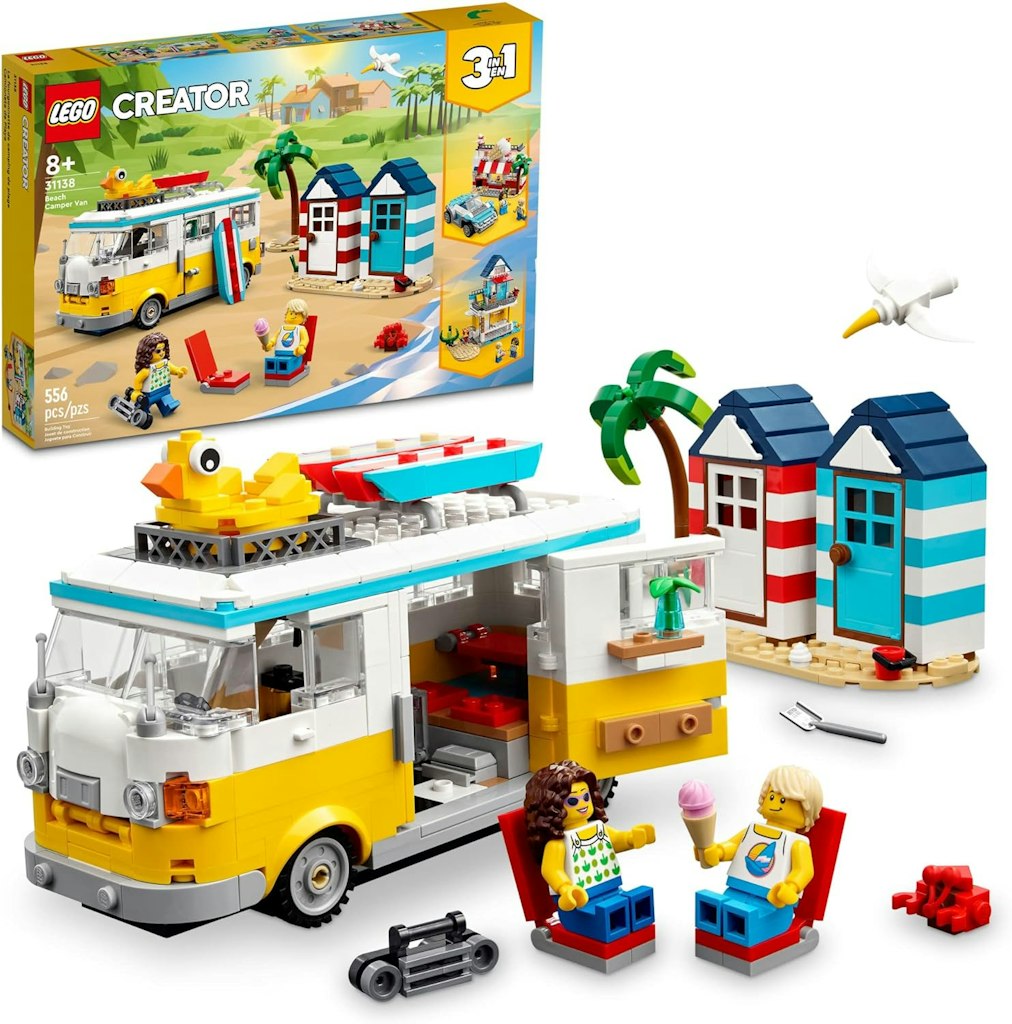 LEGO Creator 3-in-1 Beach Camper Van: $30 LEGO Creator 3-in-1 Beach Camper Van: $30