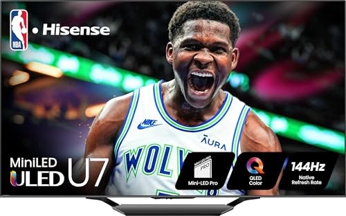 Hisense U7N Series 75U7N 75" QLED 4K Smart TV: $897.99