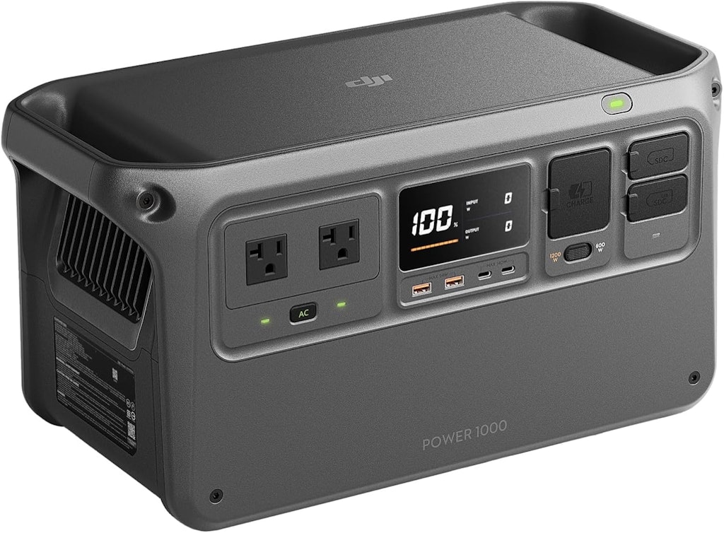 DJI Power 1000 1024Wh LiFePO4 Battery Portable Power Station: $417