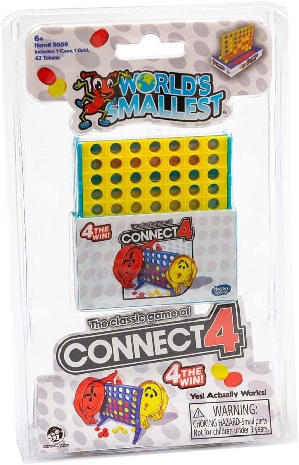 World's Smallest Connect 4: $6.95