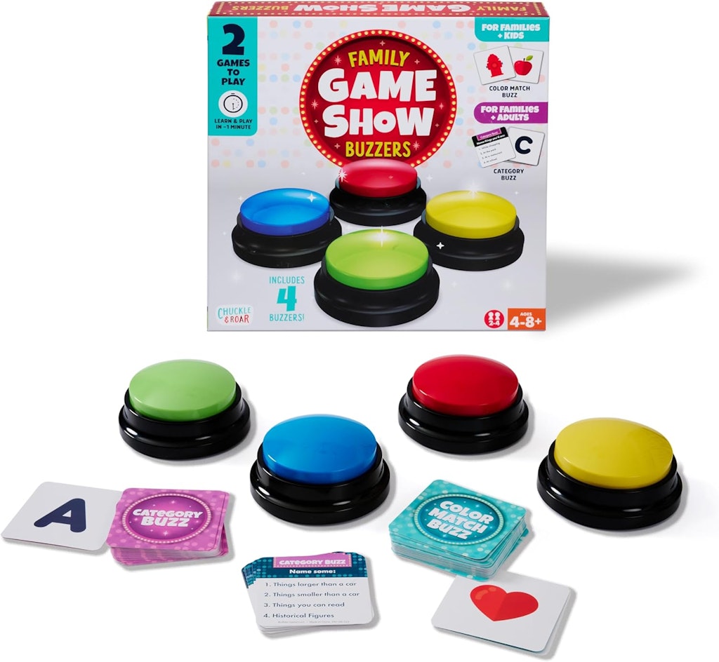 Family Game Show Buzzers: $8 Family Game Show Buzzers: $8
