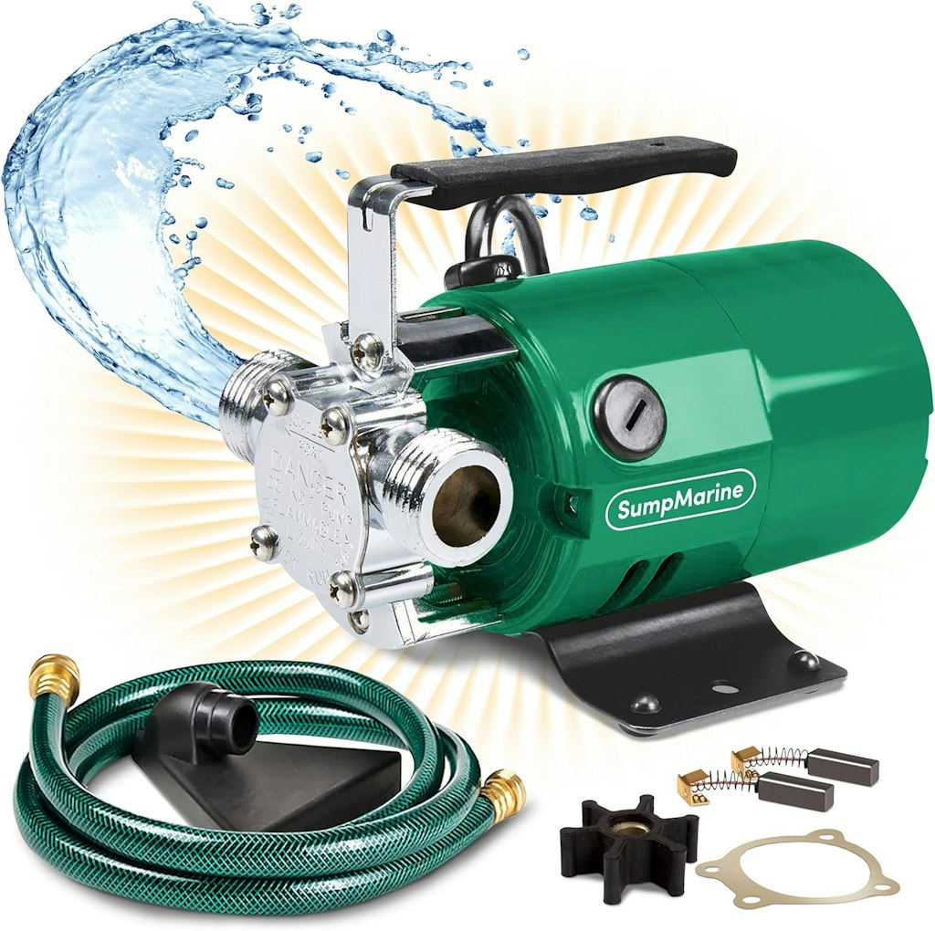 SumpMarine Water Transfer Pump: $48
