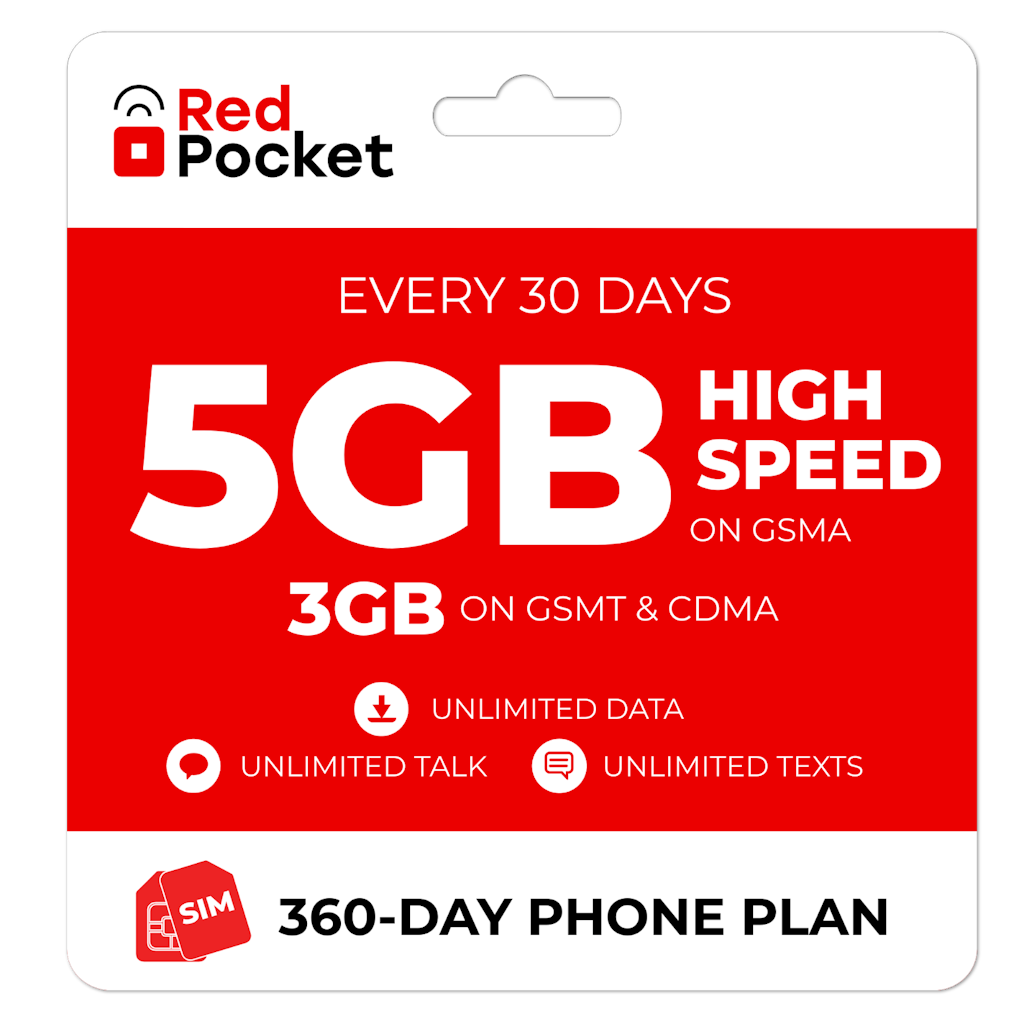 RedPocket Unlimited Prepaid Plan: $140
