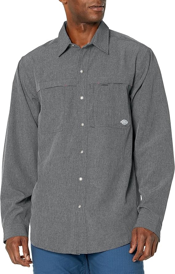 Dickies Men's Cooling Long Sleeve Work Shirt (Size S): $19