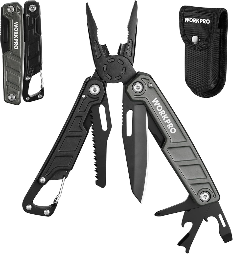Workpro Multitool-11 in 1 Multitool Pliers: $15 w/ Prime