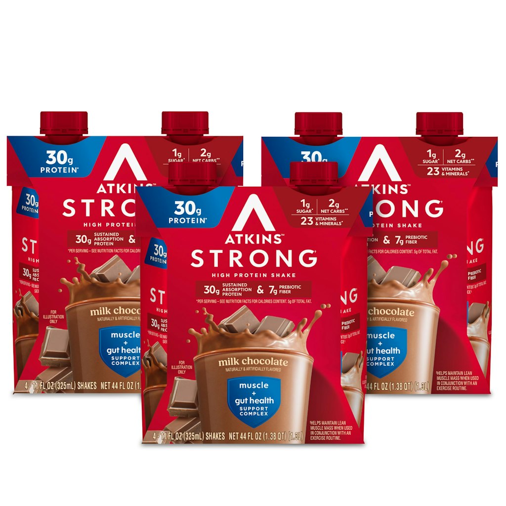 Atkins Strong High Protein Shake 12-Count: $15 via Sub & Save