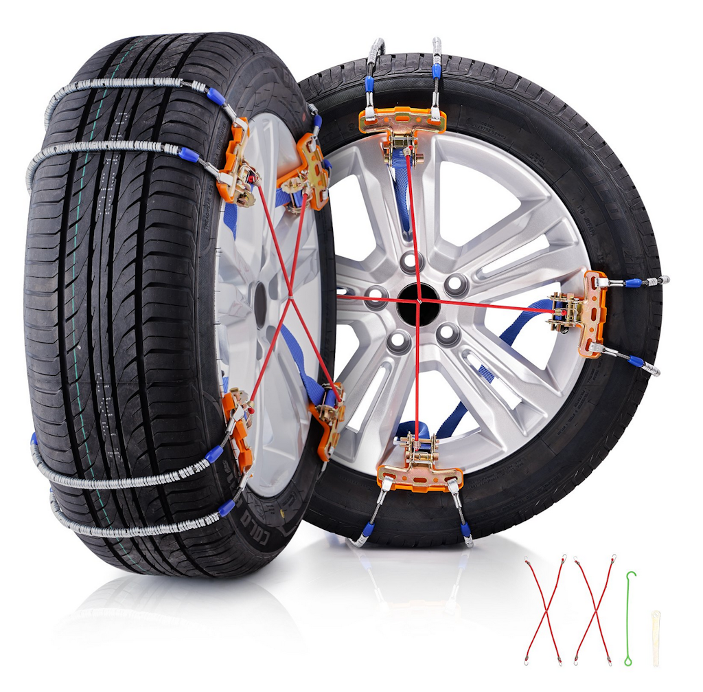 Vevor 8-Piece Snow Chains: $23