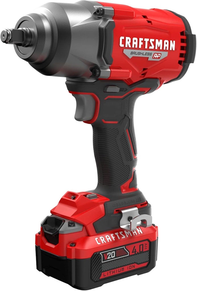 Craftsman V20 RP 1/2" Impact Wrench with Battery and Charger: $159 Craftsman V20 RP 1/2" Impact Wrench with Battery and Charger: $159